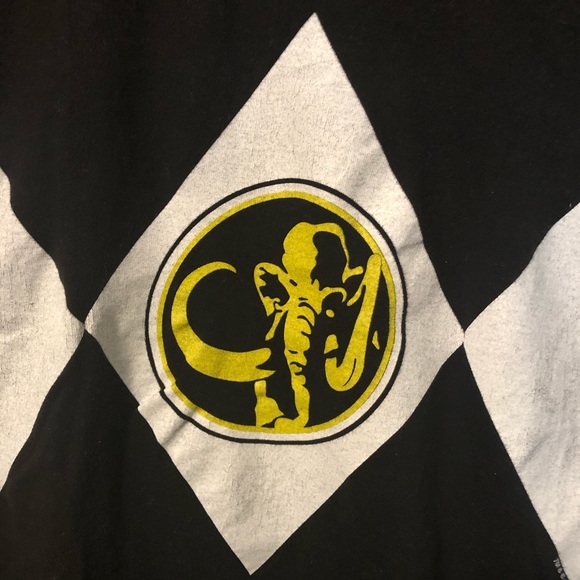 Black Power Ranger Tee - Picture 2 of 5